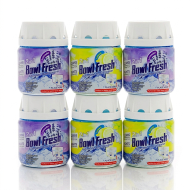 Combo Pack: Bowl Fresh Automatic Toilet Cleaner – 6 Lemon + 6 Lavender